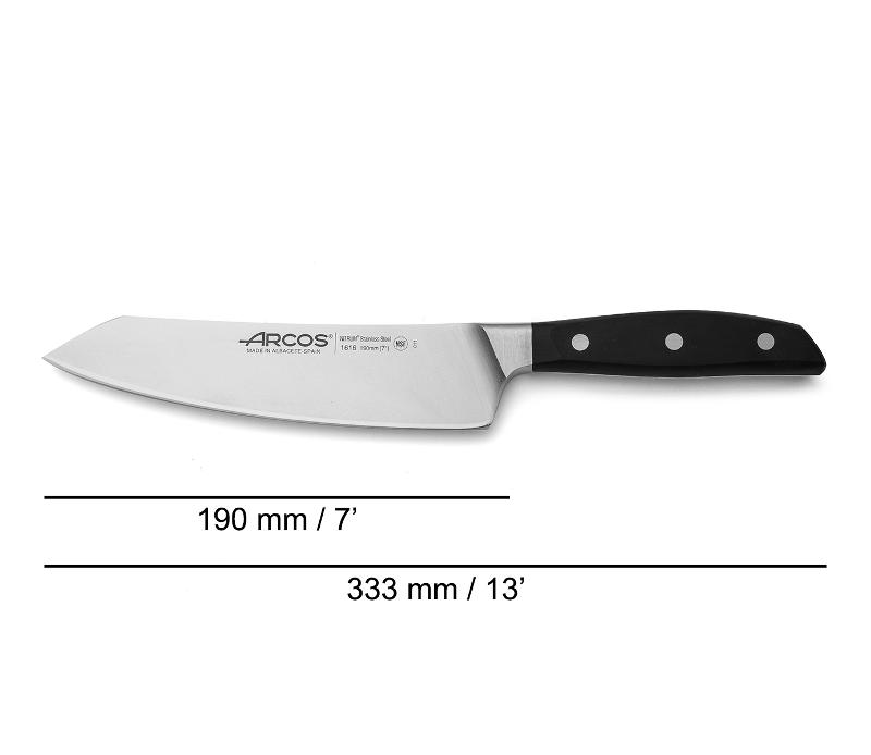 Arcos_Manhattan_taottu_Santoku_Kiritsuke_19cm