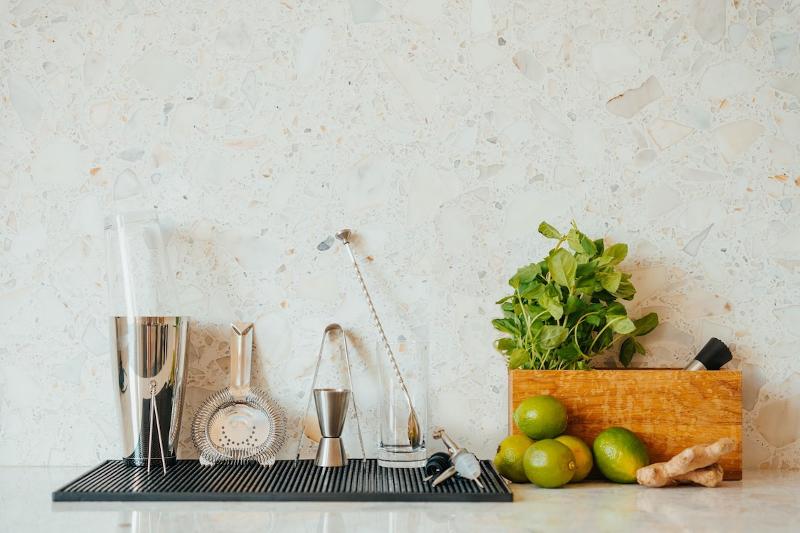 8-osainen cocktail-setti