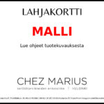 Lahjakortti Malli
