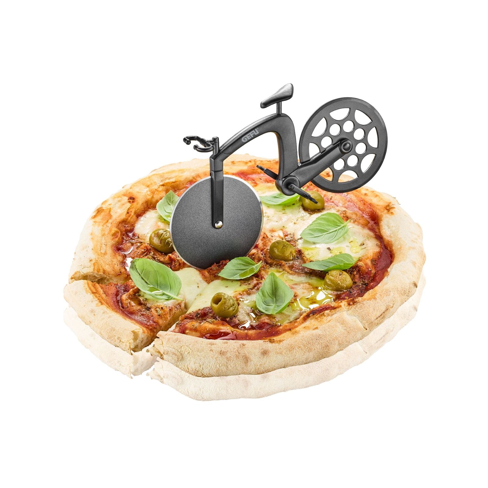 Polkupyörä pizzaleikkuri